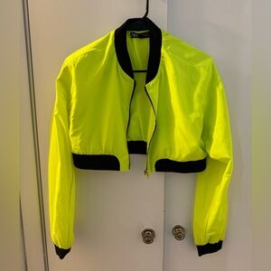 Zara Midi neon jacket